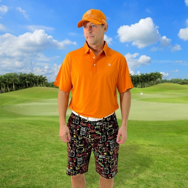 Wine Golf Shorts - Hreski 112 - Image 10