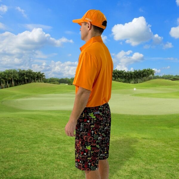 Wine Golf Shorts - Hreski 112 - Image 11