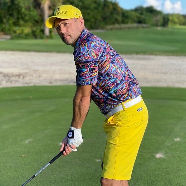 Abstract Disco Golf Shirt - Hreski 119 - Image 10