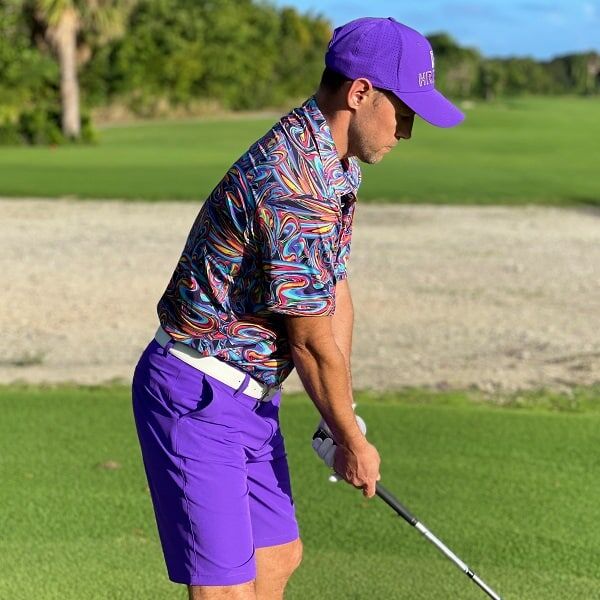 Abstract Disco Golf Shirt - Hreski 119 - Image 5