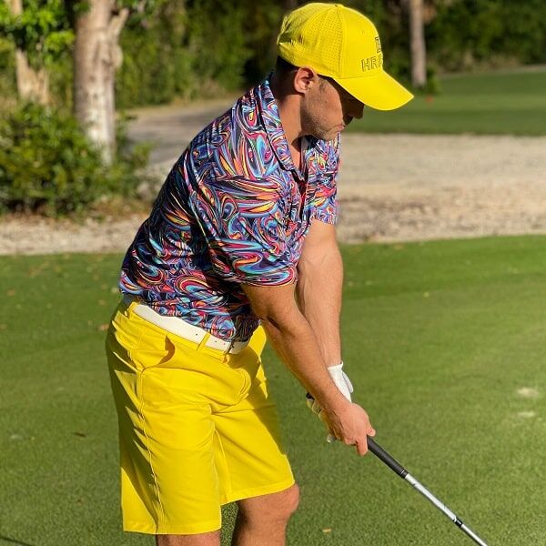 Abstract Disco Golf Shirt - Hreski 119 - Image 6