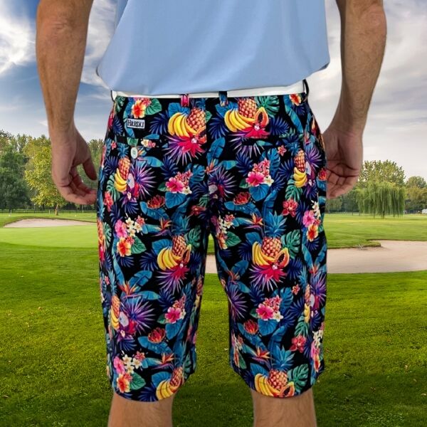 Tropical Fruits Design Golf Shorts - Hreski 130 - Image 10