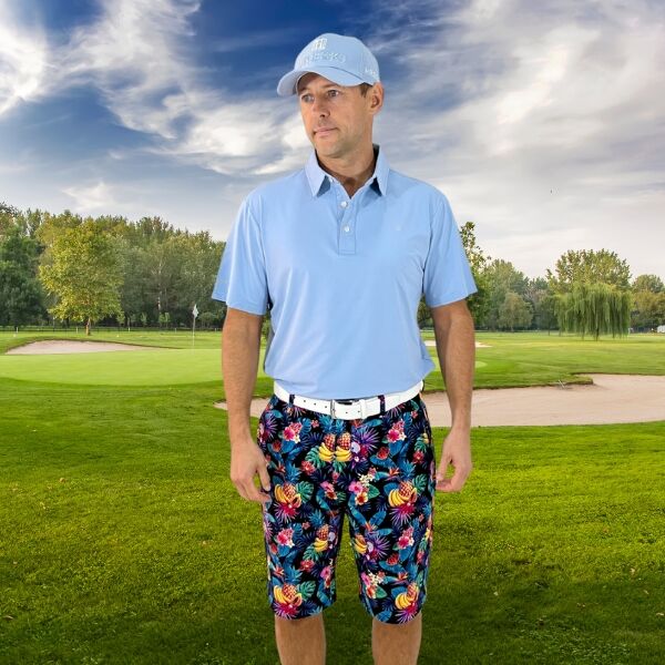 Tropical Fruits Design Golf Shorts - Hreski 130 - Image 4