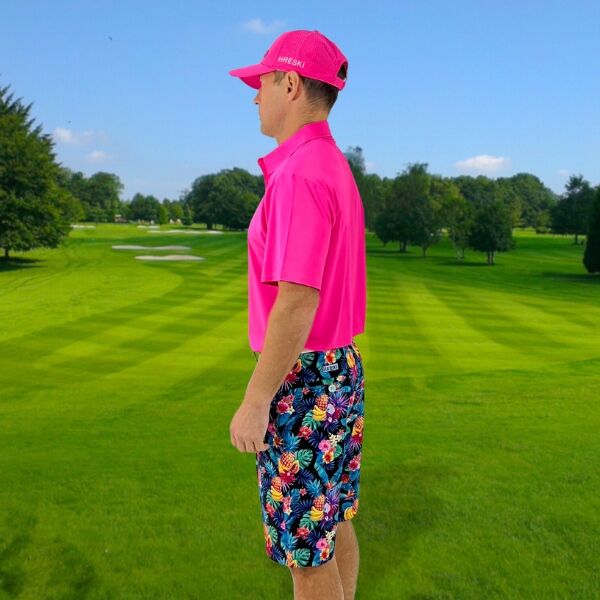 Tropical Fruits Design Golf Shorts - Hreski 130 - Image 3