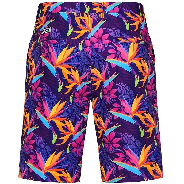 Tropical Jungle Flowers Golf Shorts - Hreski 132 - Image 12