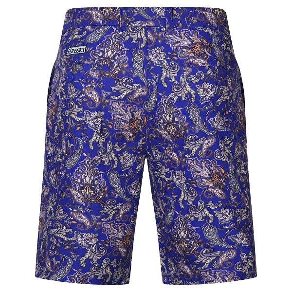 Purple Paisley Golf Shorts - Hreski 133 - Image 10
