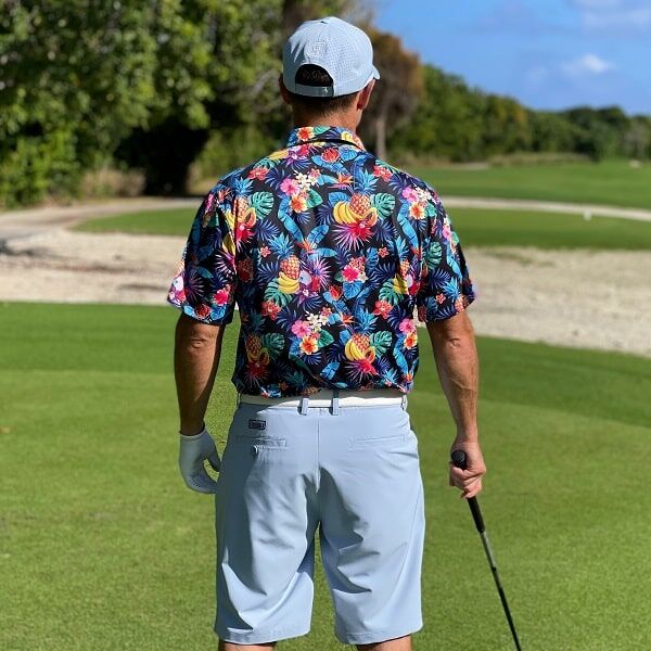 Tropical Fruits Golf Shirt - Hreski 130 - Image 9