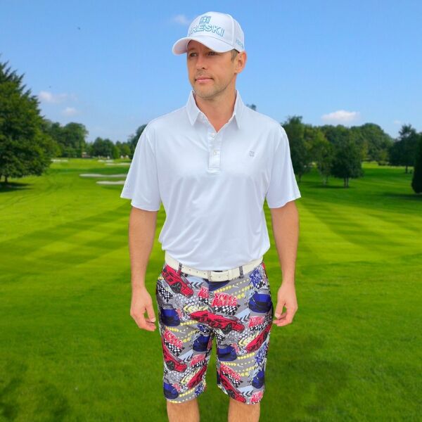 Sports Cars Speed Racers Golf Shorts - Hreski 161 - Image 4