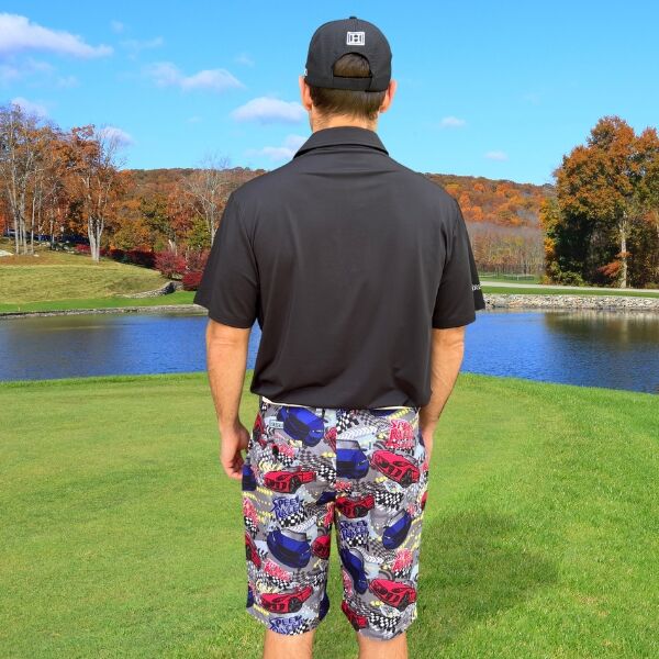 Sports Cars Speed Racers Golf Shorts - Hreski 161 - Image 3