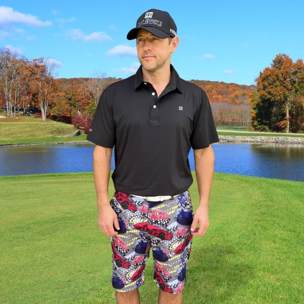 Sports Cars Speed Racers Golf Shorts - Hreski 161 - Image 2