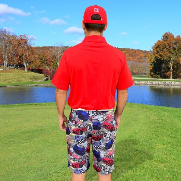 Sports Cars Speed Racers Golf Shorts - Hreski 161 - Image 6