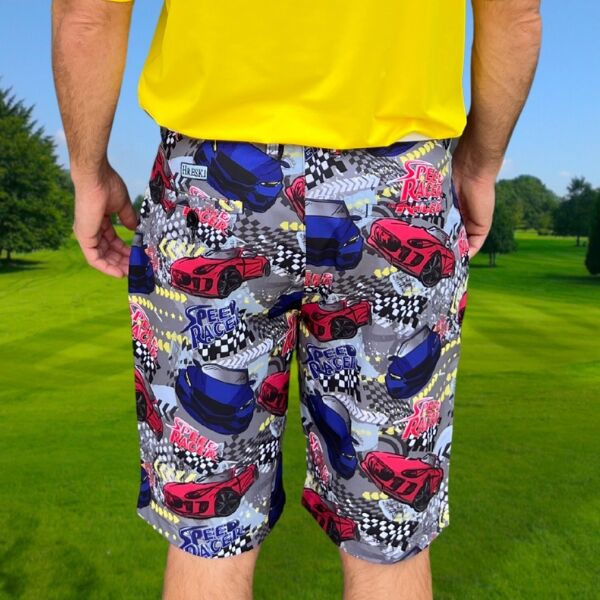 Sports Cars Speed Racers Golf Shorts - Hreski 161 - Image 11