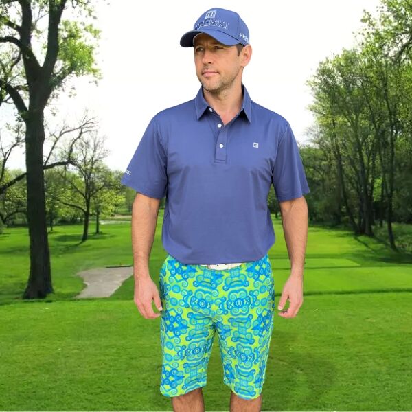 Octopus Arms and Legs on Light Green Background Golf Shorts - Hreski 199 - Image 7