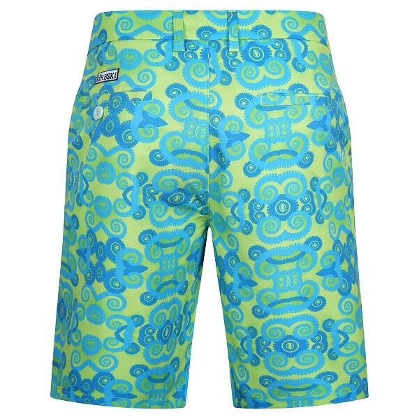 Octopus Arms and Legs on Light Green Background Golf Shorts - Hreski 199 - Image 10