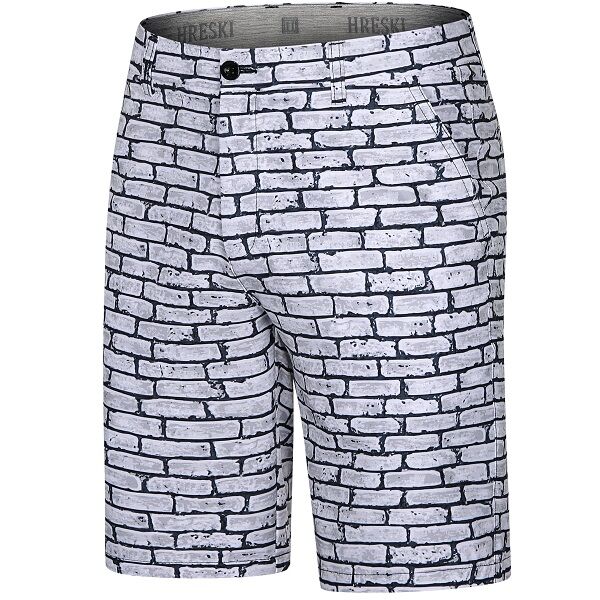 Brick Wall Golf Shorts - Hreski 110