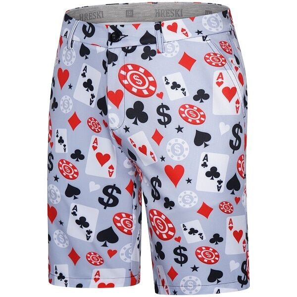 Poker / Black Jack Golf Shorts - Hreski 114