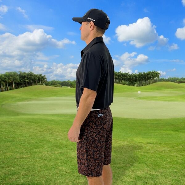 Coffee Beans Golf Shorts - Hreski 123 - Image 5