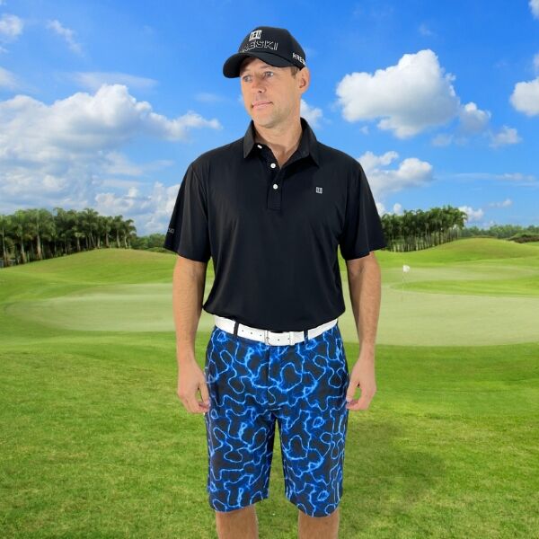 Electric Lightning Bolt Golf Shorts - Hreski 126 - Image 4