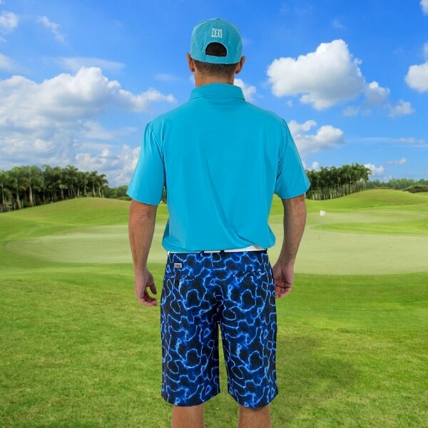 Electric Lightning Bolt Golf Shorts - Hreski 126 - Image 6