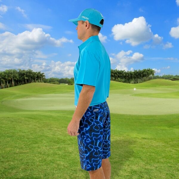 Electric Lightning Bolt Golf Shorts - Hreski 126 - Image 3