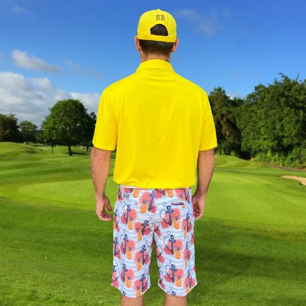 Anchors in Corals Golf Shorts - Hreski 157 - Image 6
