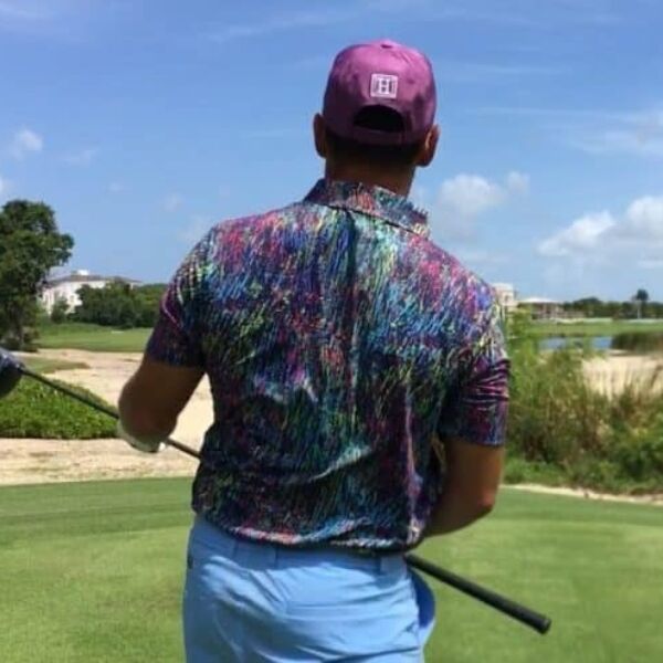 Painting Golf Shirt - Hreski 109 - Image 7