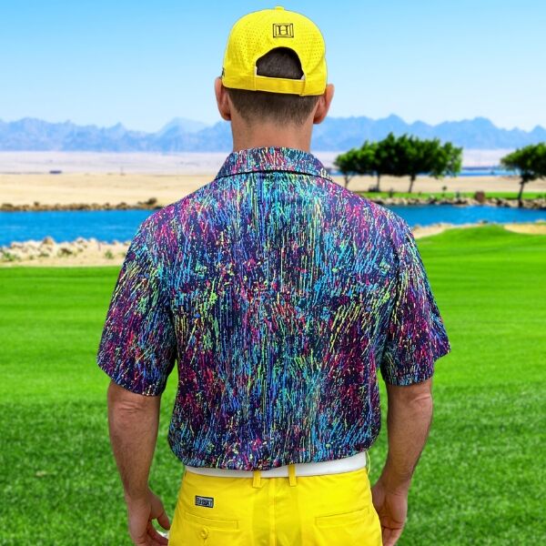 Painting Golf Shirt - Hreski 109 - Image 4