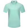 Turquoise Ocean Blue Golf Shirt - Hreski 610