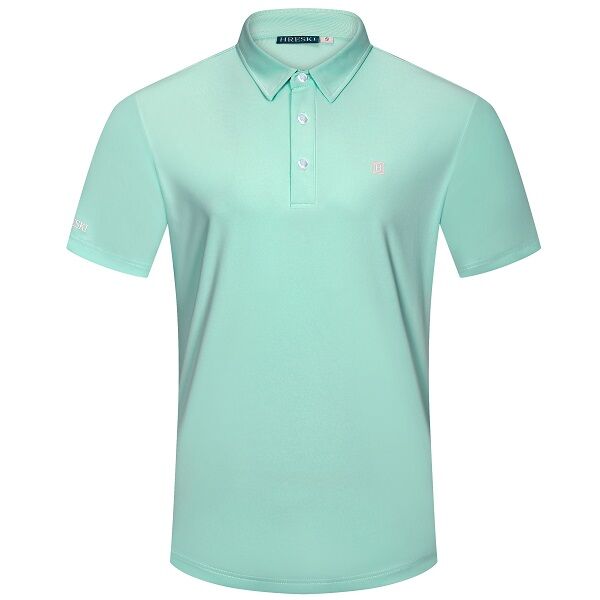 Turquoise Ocean Blue Golf Shirt - Hreski 610