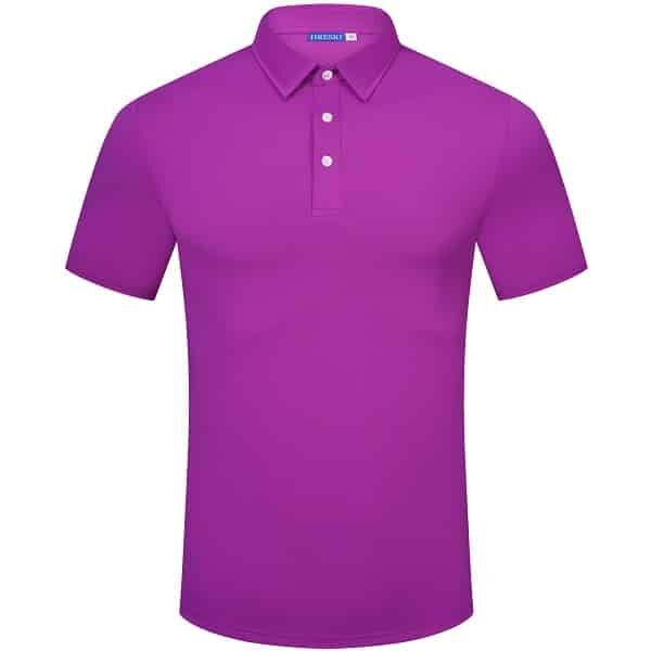 Purple Golf Shirt - Hreski 614