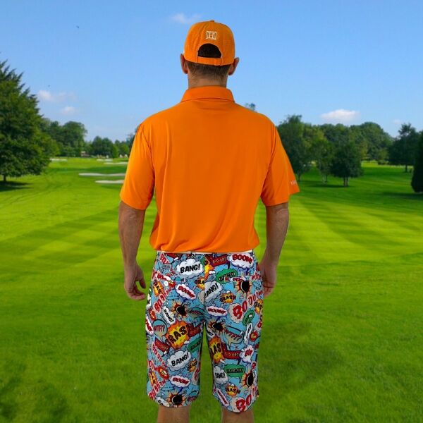 Comics Golf Shorts - Hreski 116 - Image 6
