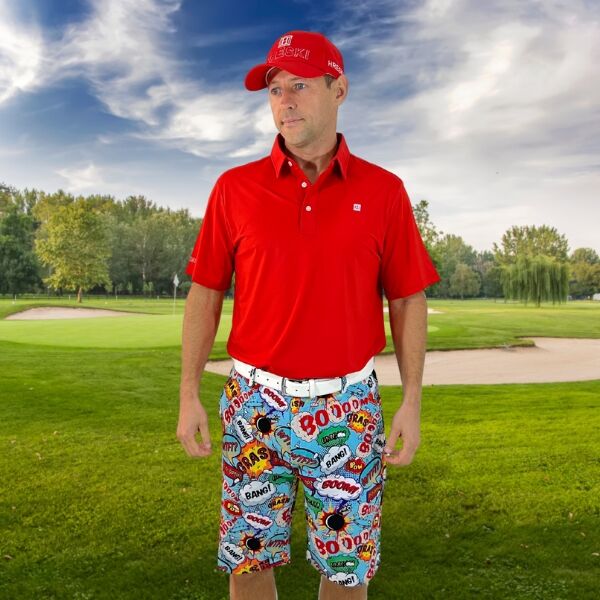 Comics Golf Shorts - Hreski 116 - Image 8