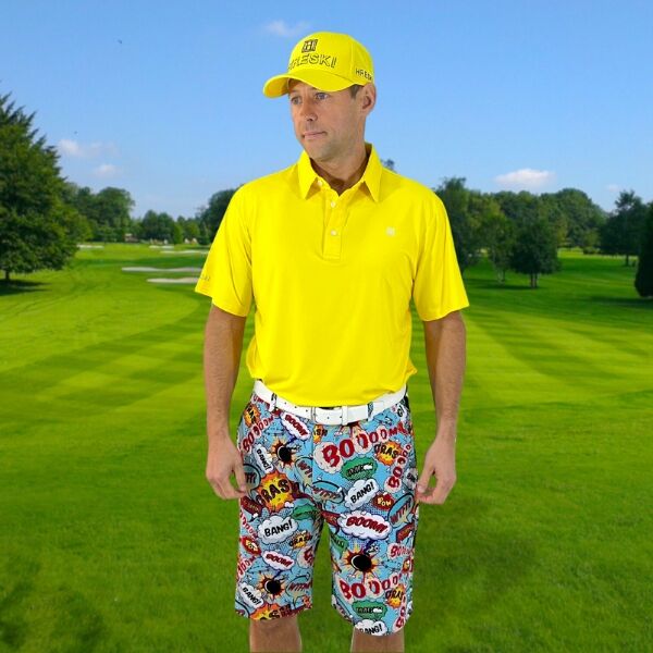 Comics Golf Shorts - Hreski 116 - Image 4