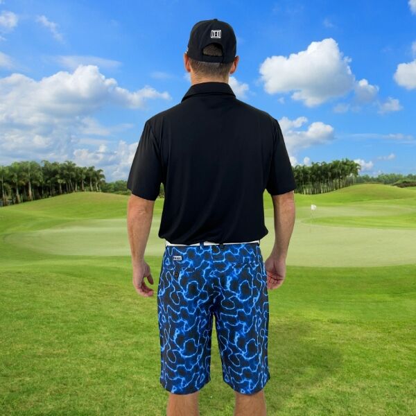 Electric Lightning Bolt Golf Shorts - Hreski 126 - Image 7