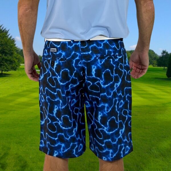 Electric Lightning Bolt Golf Shorts - Hreski 126 - Image 11