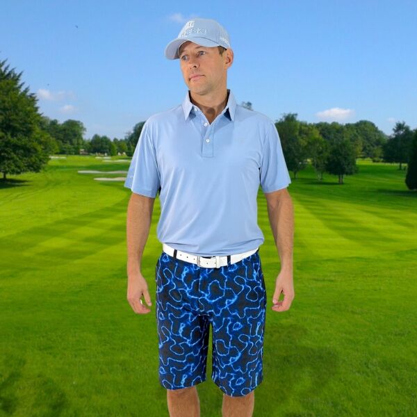 Electric Lightning Bolt Golf Shorts - Hreski 126 - Image 8