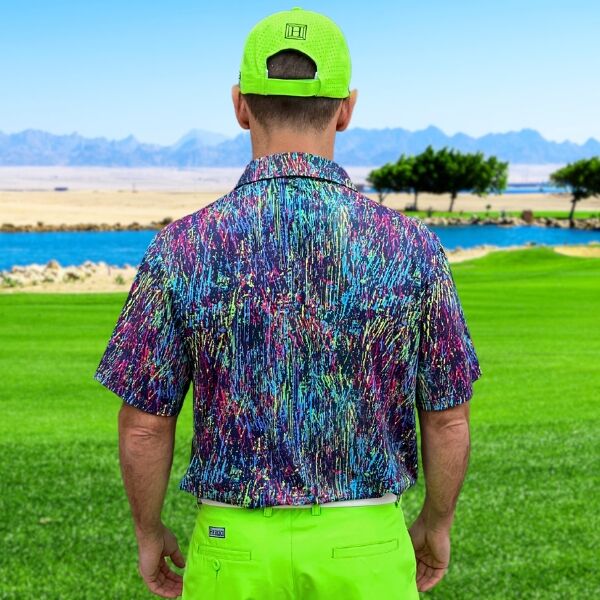 Painting Golf Shirt - Hreski 109 - Image 5