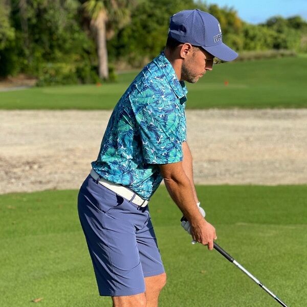 Artistic Monstera Palm Leaves Golf Shirt - Hreski 156 - Image 13