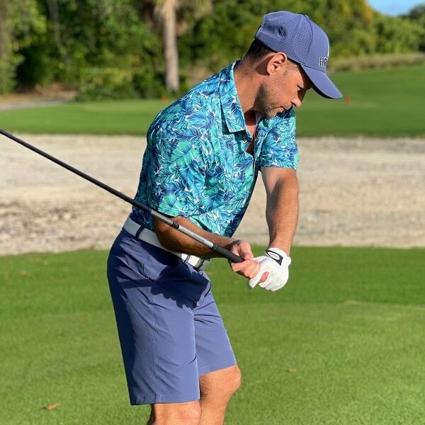 Artistic Monstera Palm Leaves Golf Shirt - Hreski 156 - Image 17