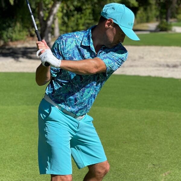 Artistic Monstera Palm Leaves Golf Shirt - Hreski 156 - Image 14
