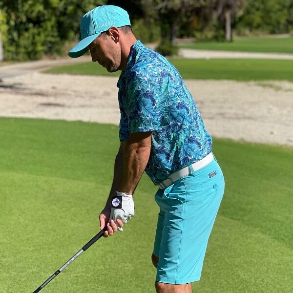 Artistic Monstera Palm Leaves Golf Shirt - Hreski 156 - Image 18