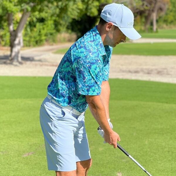 Artistic Monstera Palm Leaves Golf Shirt - Hreski 156 - Image 11