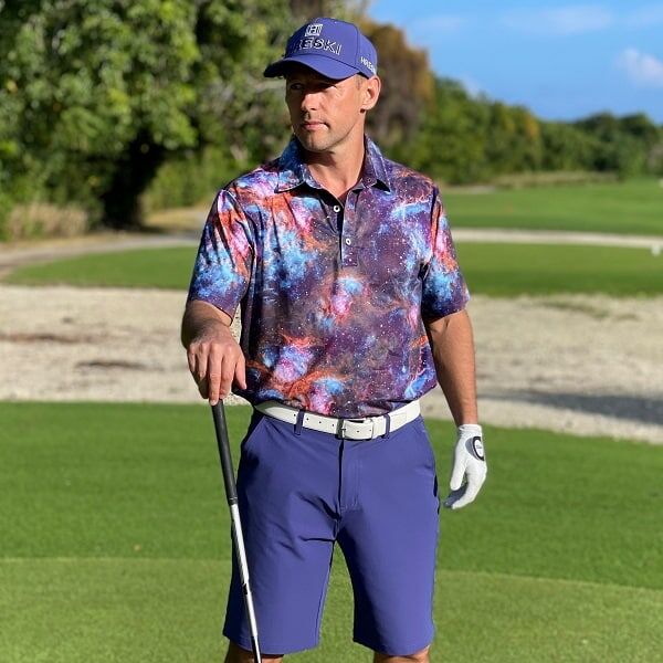 Navy Blue Golf Shorts - Hreski 612 - Image 3