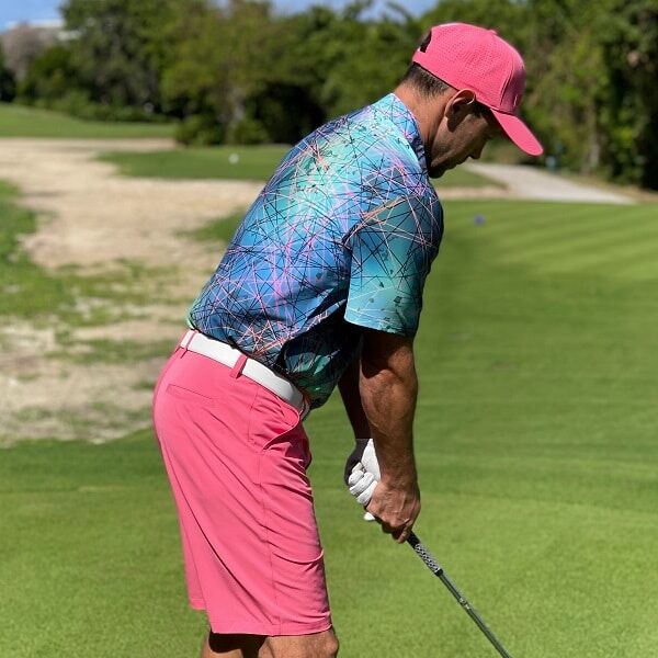 Abstract Geometric Lines Golf Shirt - Hreski 167 - Image 11