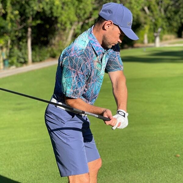 Abstract Geometric Lines Golf Shirt - Hreski 167 - Image 13