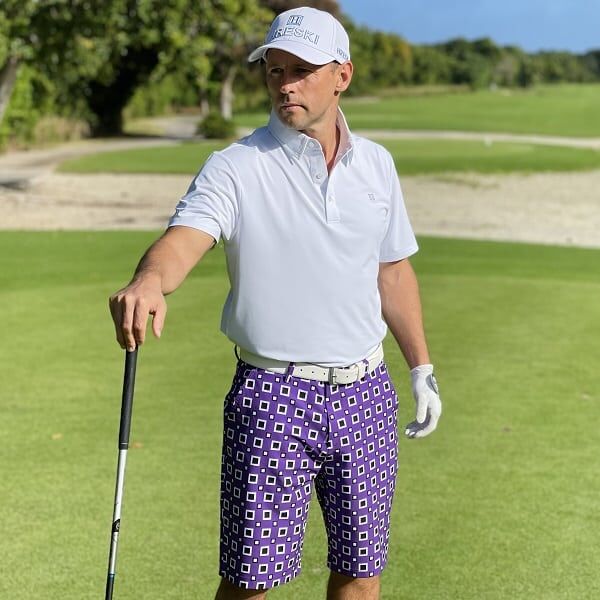 White Golf Shirt - Hreski 601 - Image 4