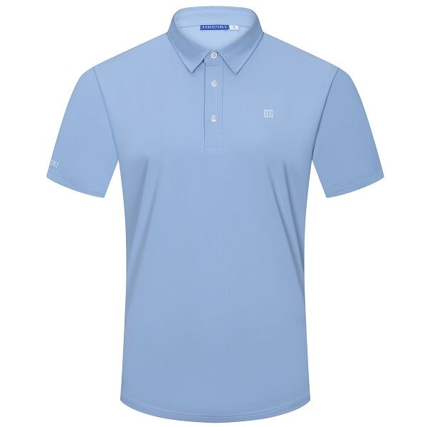 Light Blue-Gray Golf Shirt - Hreski 606
